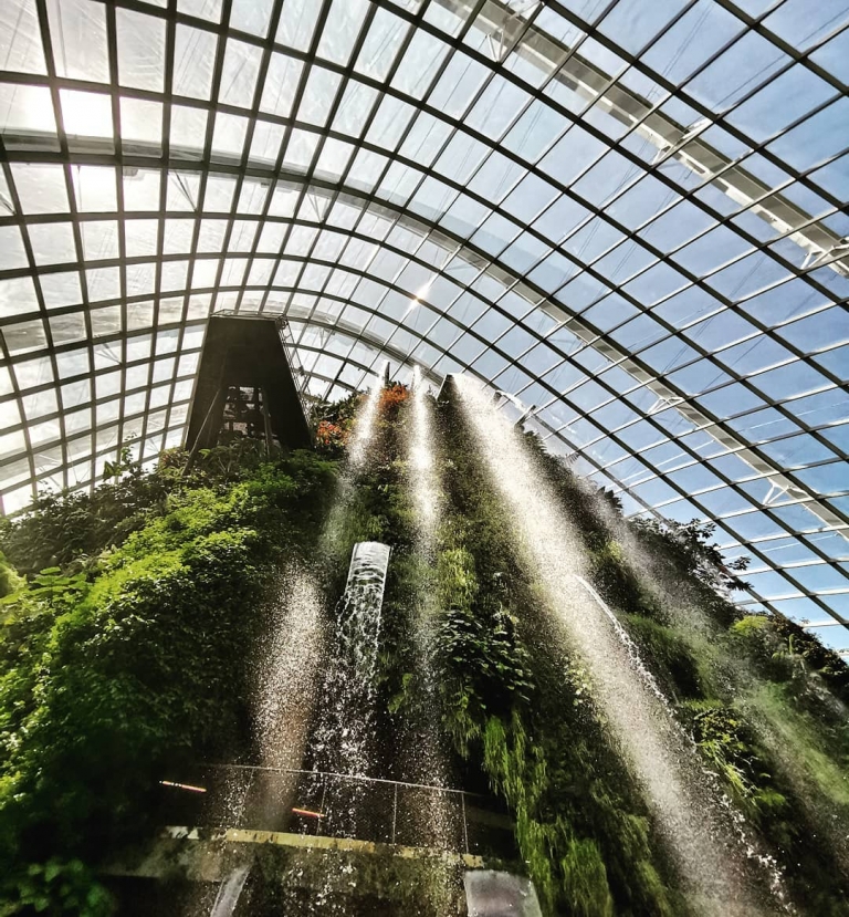 [Reisetagebuch Australien] Heute aus: Cloud Forest At Gardens By the Bay