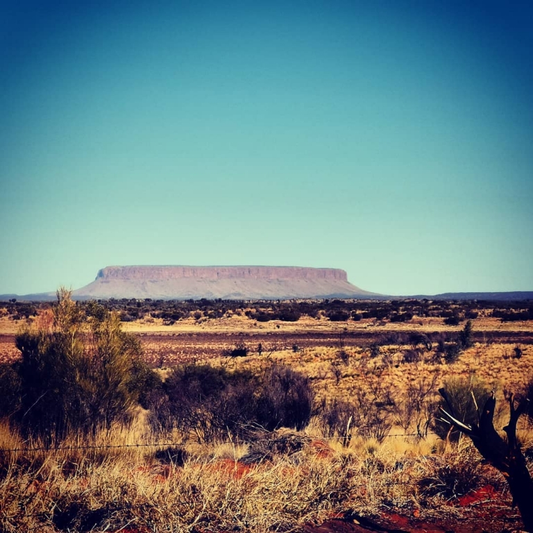 [Reisetagebuch Australien] Heute aus: Mount Conner Lookout