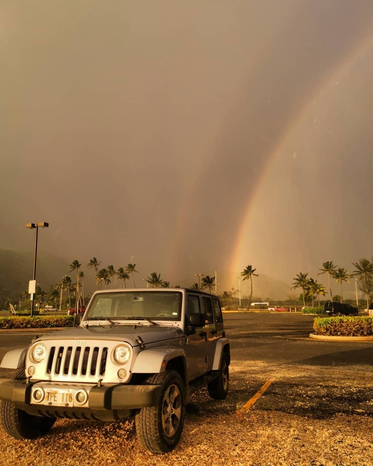 [Reisetagebuch Hawaii] Heute aus: Maunalua Bay Park Parking Lot